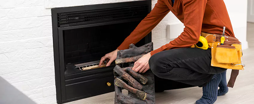 Metal Fireplace Installation in Langford, British Columbia