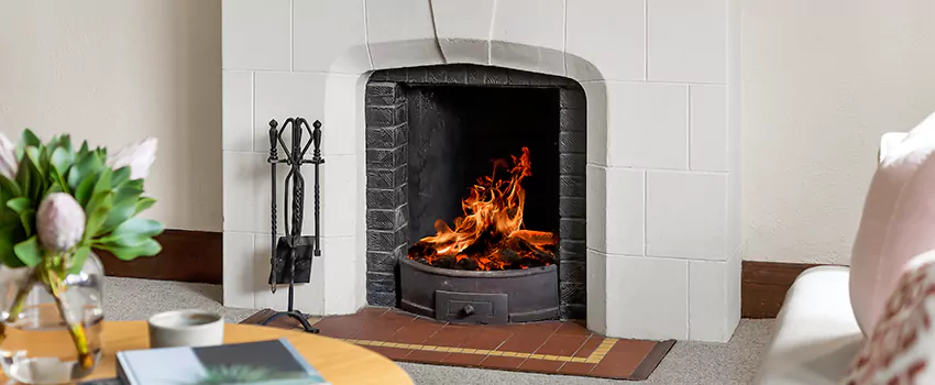 Wood Fireplace Refacing in Langford, BC