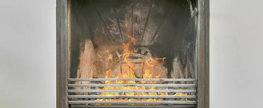 Travis Industries Linear Gas Fireplace Installation in Langford, British Columbia