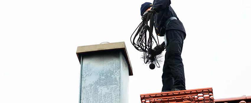 Gas Fireplace Flue Cleaning in Langford, British Columbia