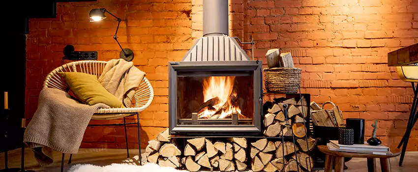 Pellet Stove Chimney Pipe Brackets Installation in Langford, BC